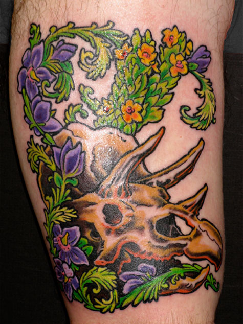 22 Responses to “Holy Triceratops Tattoo!”